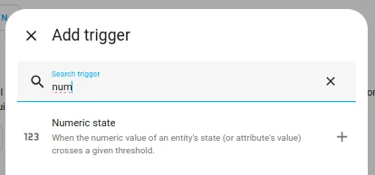 Add trigger