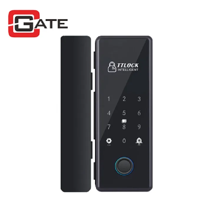 CGATE iGLASSK190 Έξυπνη Κλειδαριά Γυάλινης Πόρτας